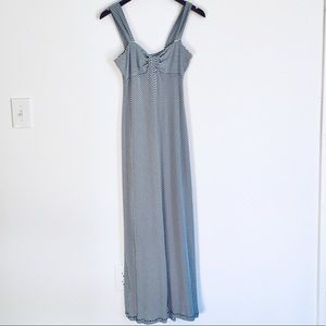 Max Studio Chevron Striped Maxi Dress M